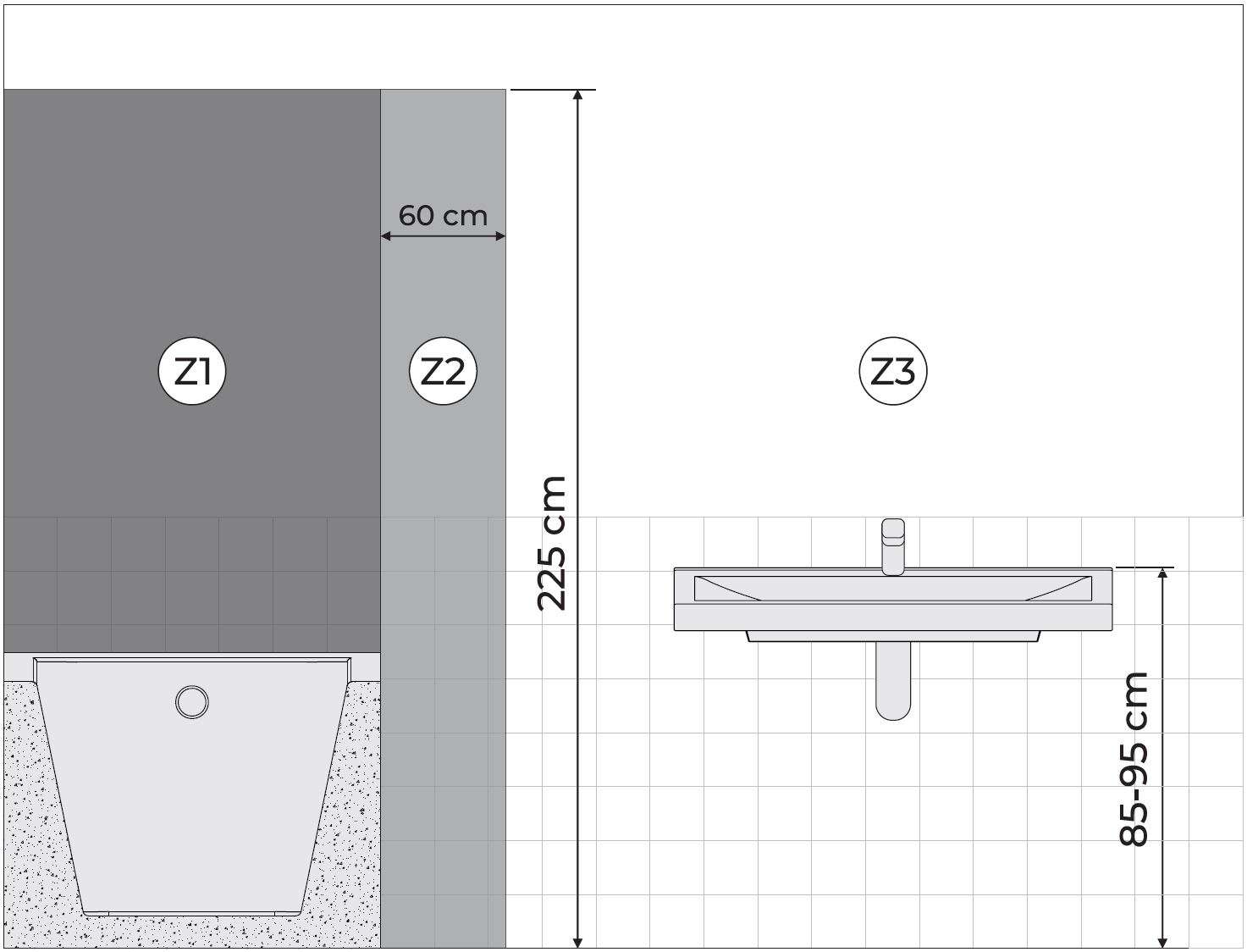  Grafik Badspiegel Montage Abstände